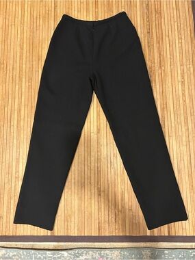 Dana Buchman Women’s Sz 10 Classic Minimal Sleek Chic Wool Trouser Pants